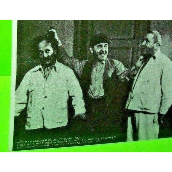 The Three Stooges Decal Sticker Vintage Columbia Pictures Moe Larry Curly - Picture 4 of 4